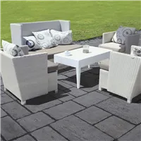 SEMMELROCK BRADSTONE OLD TOWN / dlaždice výška 3,8-4,4 cm, struktura přirozeně zvětralého povrchu, nepravidelné hrany - břidlicově šedá