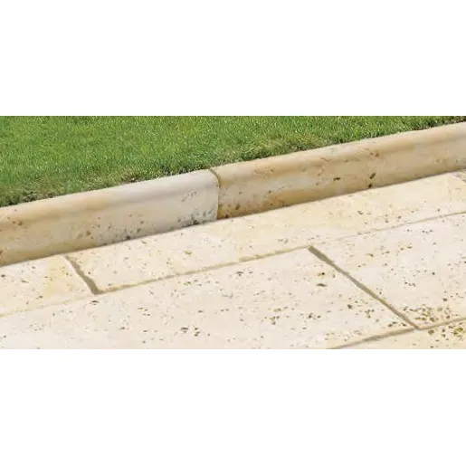 SEMMELROCK BRADSTONE TRAVERO / obrubník 60x4x15 cm - béžová melírovaná