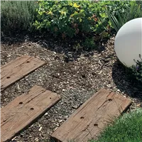 SEMMELROCK BRADSTONE / podvalová deska 90x23,5x5 cm, struktura dřeva - antická hnědá