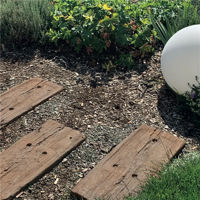 SEMMELROCK BRADSTONE / podvalová deska 90x23,5x5 cm, struktura dřeva - antická hnědá