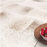 SEMMELROCK UMBRIANO / dlažba 25x25x8 cm, melírovaný povrch, bez zkosení - granit béžová