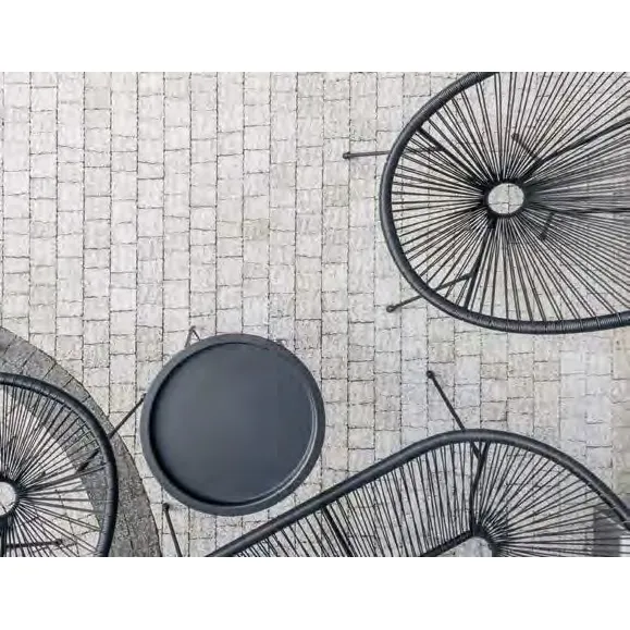 SEMMELROCK NATURO / maloformátová dlažba, výška 6 cm, nepravidelný tvar - granit světlá 