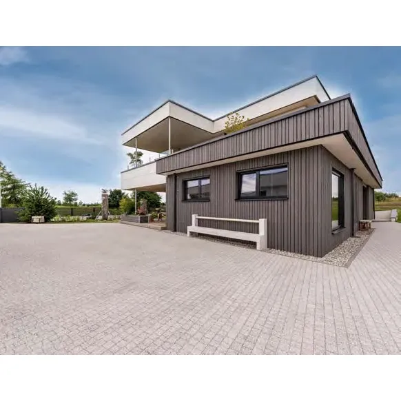 SEMMELROCK NATURO / maloformátová dlažba, výška 6 cm, nepravidelný tvar - granit světlá 