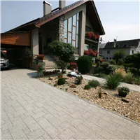 SEMMELROCK LA LINIA kombi / dlažba, výška 6 cm, jemně vymývaný povrch - granit světlá