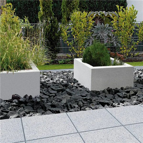 SEMMELROCK ADELO / květináč 50x50x28 cm - šedá