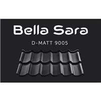 BUDMAT / BELLA SARA 350/1150 D-MATT PLUS RAL 9005 - černá
