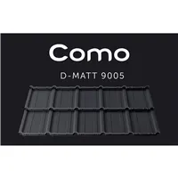 BUDMAT / COMO 350/1216 D-MATT PLUS RAL 9005 MIKROVLNA - černá