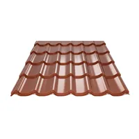BUDMAT / SARA 350/1100 PE 25 µm RAL 8004 lesk - cihl. červená