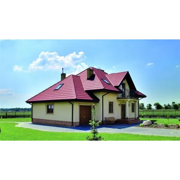 BUDMAT / SARA 350/1100 PE 25 um RAL 8004 lesk - cihl. červená